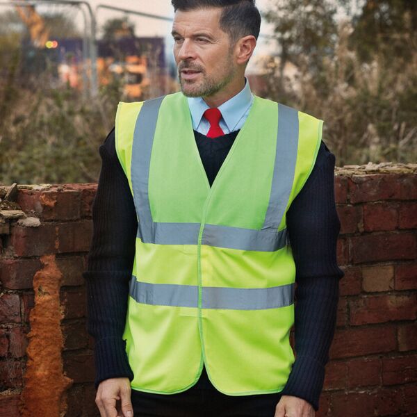 Hi-vis 2-band-and-braces waistcoat  Thumbnail