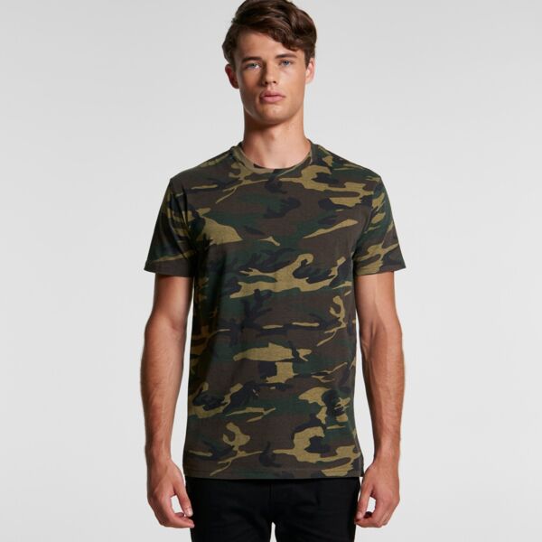 MENS STAPLE CAMO TEE - 5001C Thumbnail