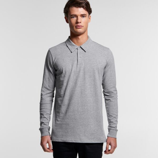 MENS CHAD L/S POLO  Thumbnail