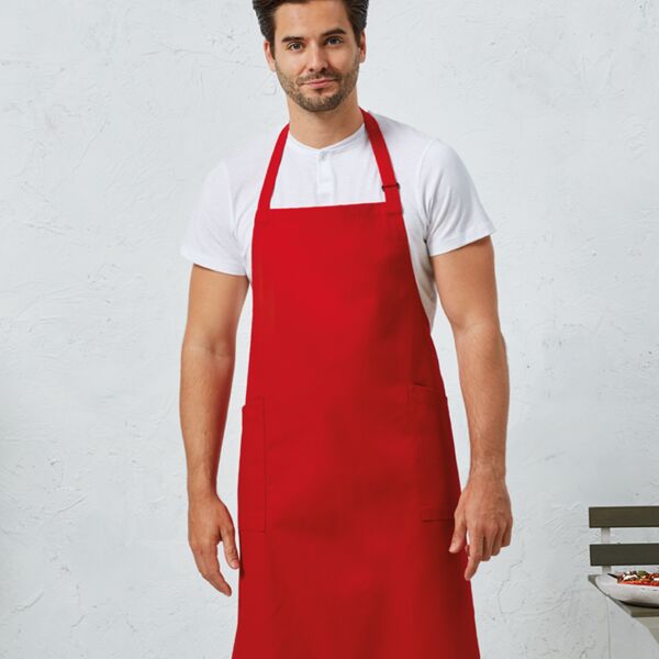 Premier Recycled and Organic Fairtrade Certified Bib Apron Thumbnail