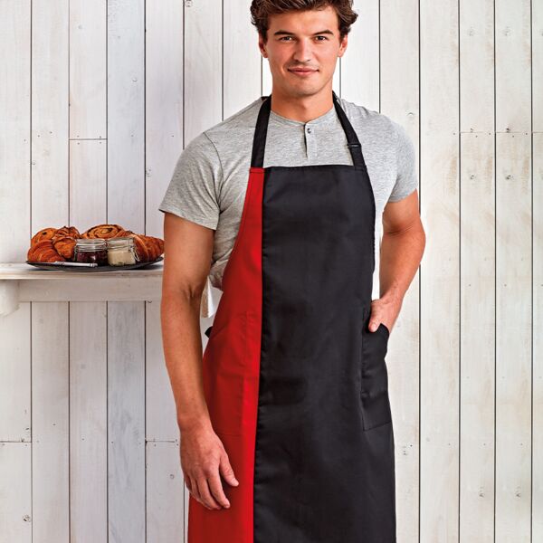 Premier Contrast Bib Apron Thumbnail