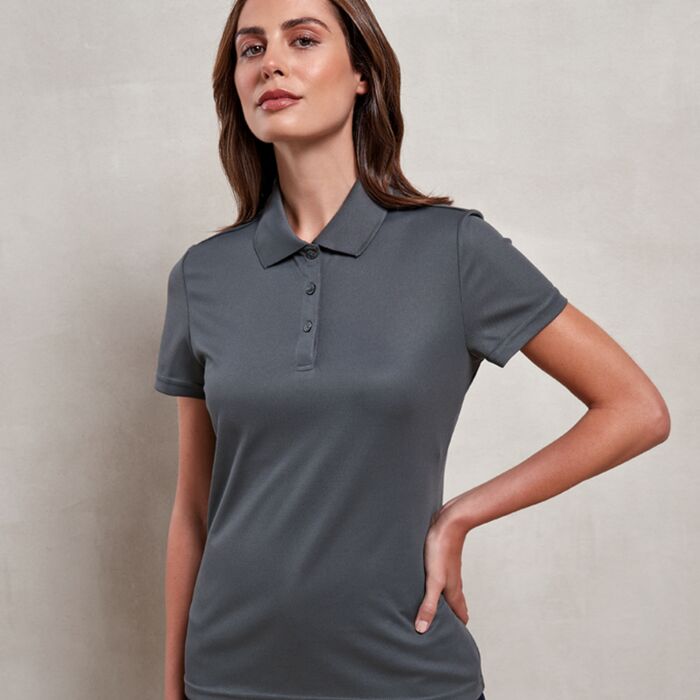 Premier Ladies Spun Dyed Sustainable Polo Shirt Thumbnail